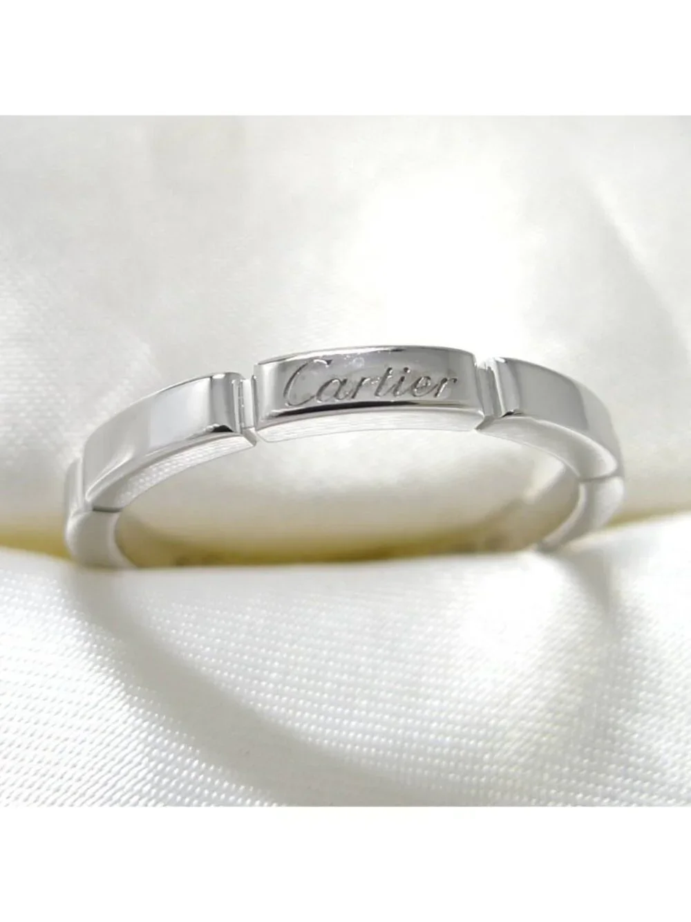 Cartier Maillon Panthere Ring 18k White